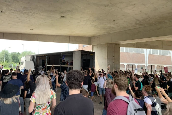 Demonstratie tegen evenementensector