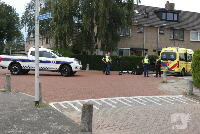 Maaltijdbezorger gewond door ongeval