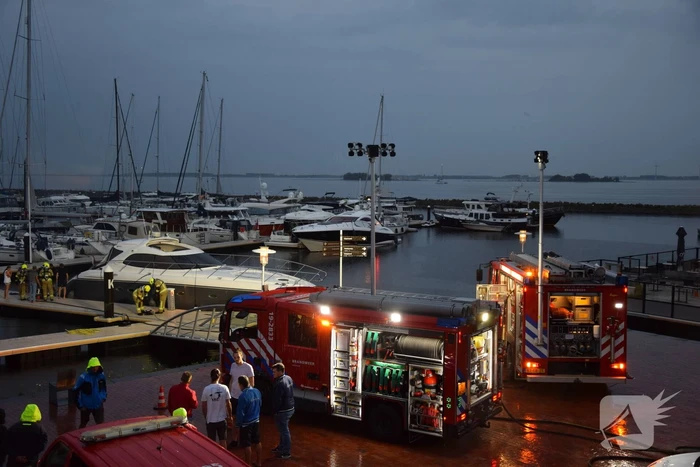 Brandweer blust brand op dure jacht