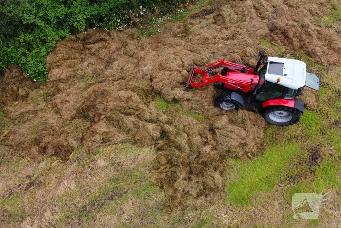 Hooibroei op boerenland