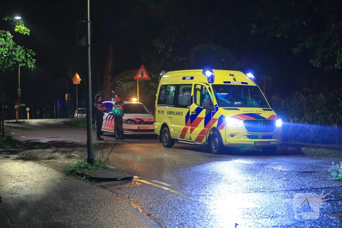 Fietsster gaat onderuit en raakt gewond
