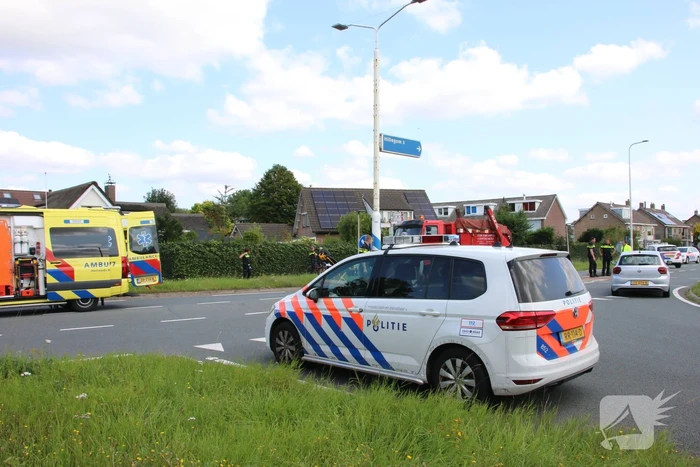 Persoon met scootmobiel zwaargewond bij botsing met vrachtwagen