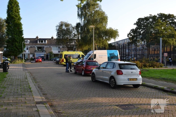 Schade aan personenauto's door ongeval