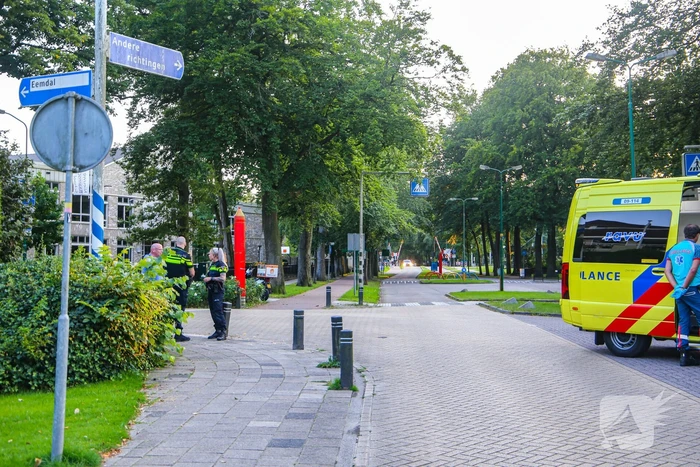 Maaltijdbezorger gewond door ongeval