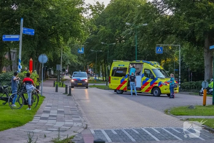 Maaltijdbezorger gewond door ongeval