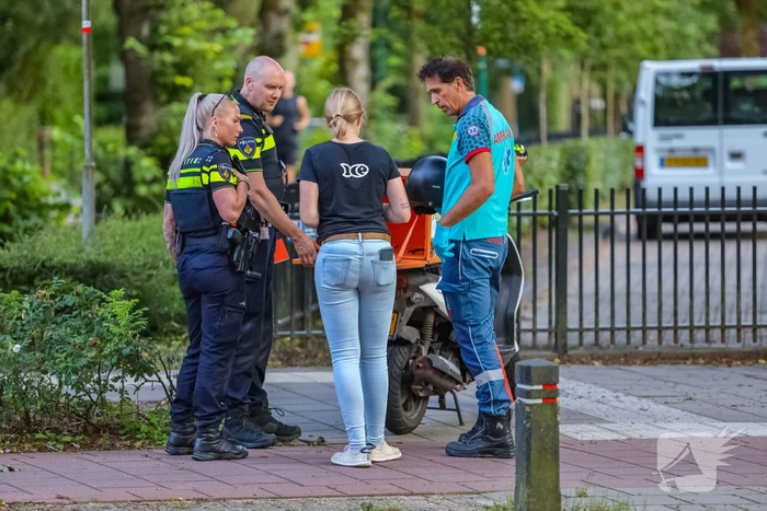 Maaltijdbezorger gewond door ongeval