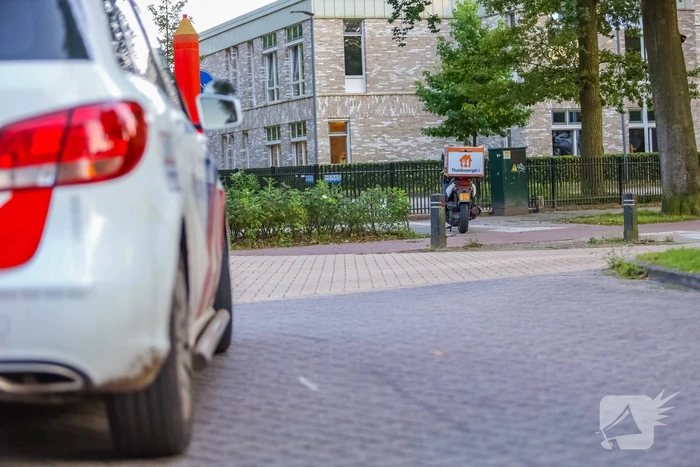 Maaltijdbezorger gewond door ongeval