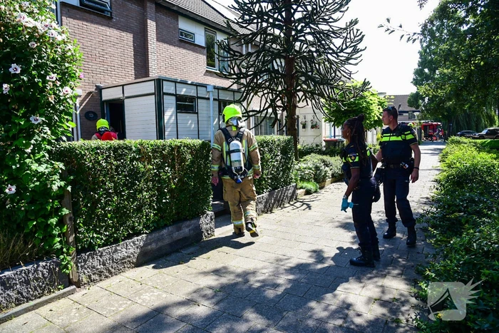 Kortsluiting in strijkijzer veroorzaakt brand