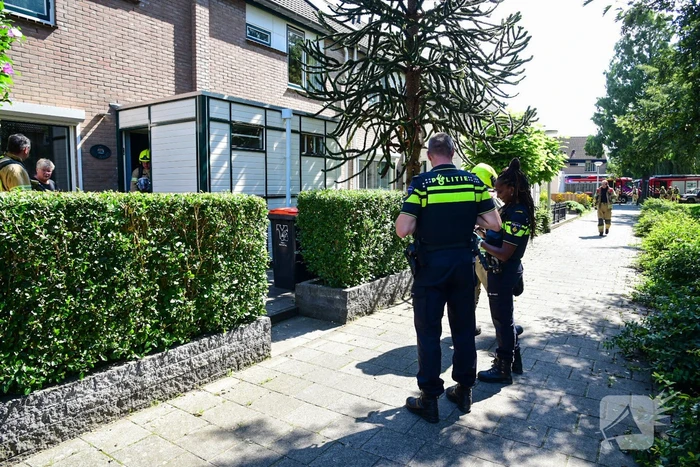 Kortsluiting in strijkijzer veroorzaakt brand