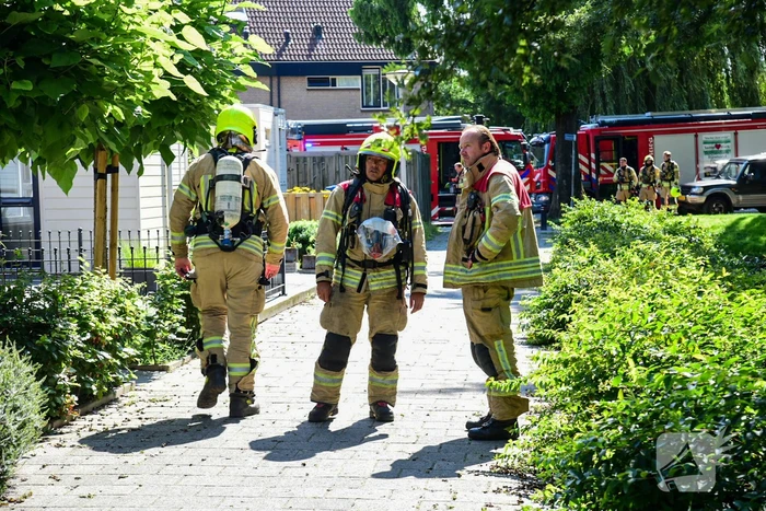 Kortsluiting in strijkijzer veroorzaakt brand