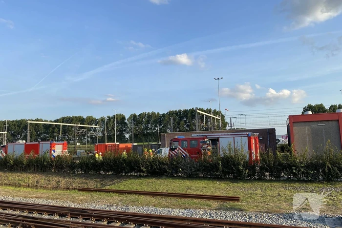 Lekkende treinwagon zorgt voor gevaarlijke situatie