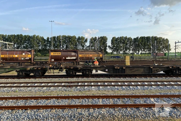 Lekkende treinwagon zorgt voor gevaarlijke situatie