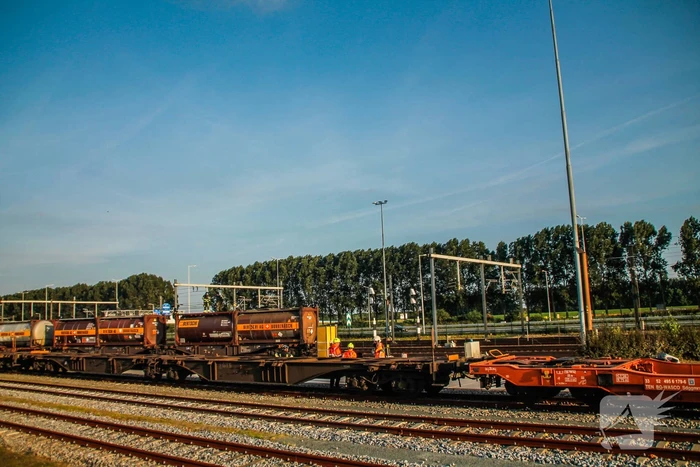 Lekkende treinwagon zorgt voor gevaarlijke situatie