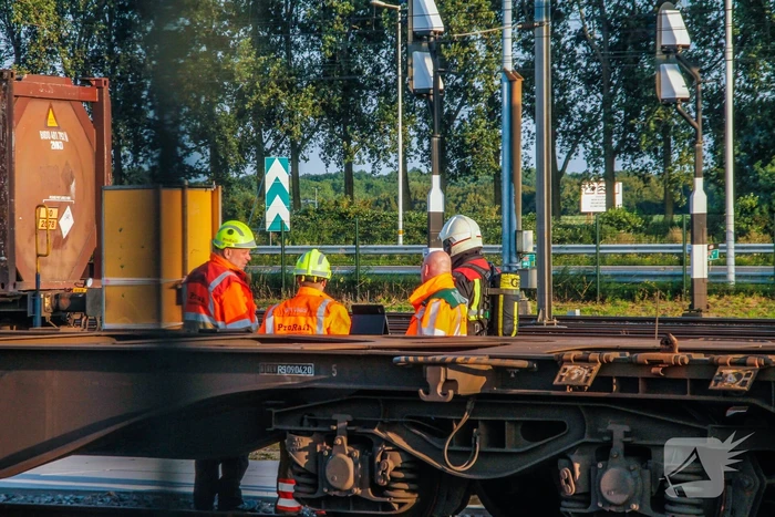 Lekkende treinwagon zorgt voor gevaarlijke situatie