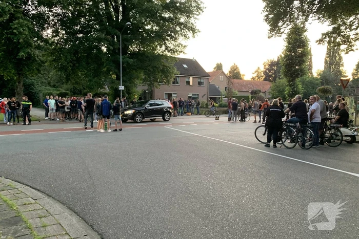 Demonstratie tegen vluchtelingen uit Afghanistan