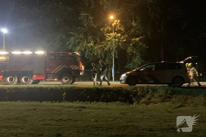 Demonstratie tegen vluchtelingen uit Afghanistan