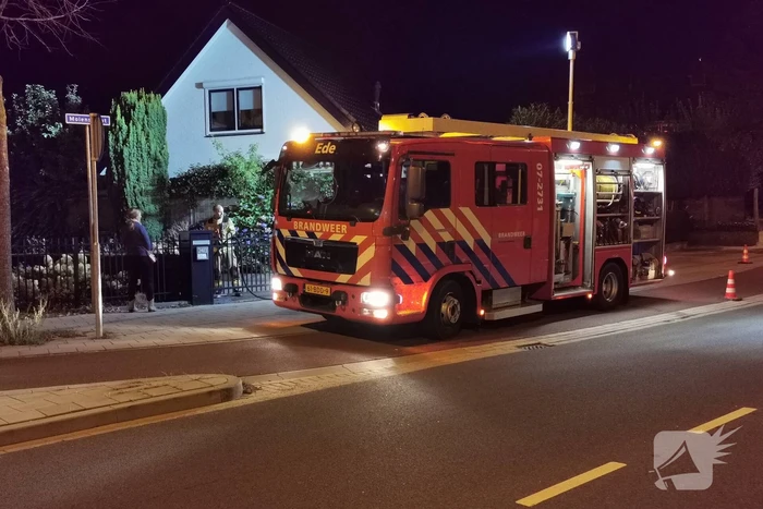 Bewoner valt in slaap met pan op vuur