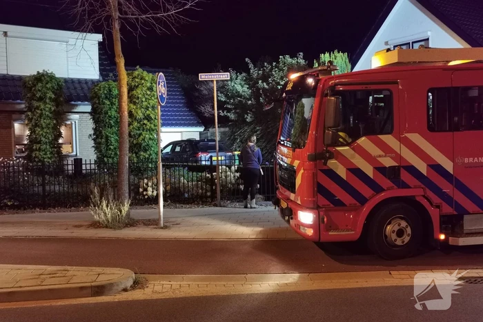 Bewoner valt in slaap met pan op vuur