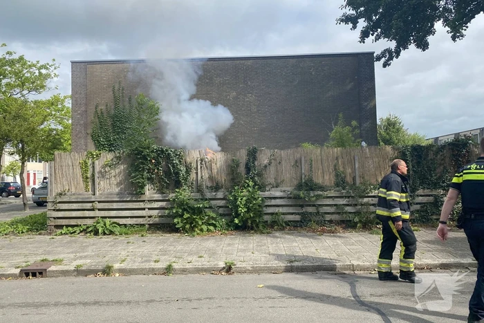 Woningbrand blijkt brandende vuurkorf