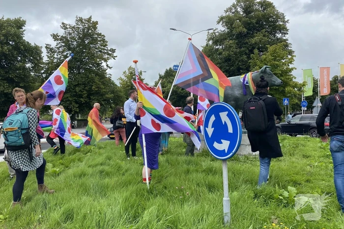 Vreedzame LHBTIQ demonstratie