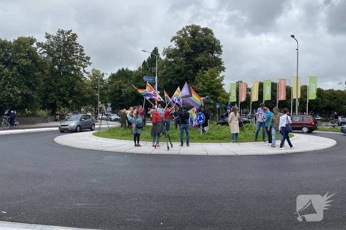 Vreedzame LHBTIQ demonstratie
