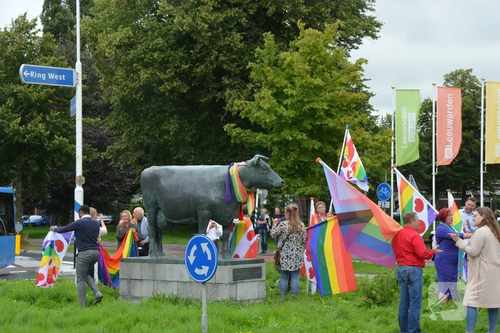Vreedzame LHBTIQ demonstratie