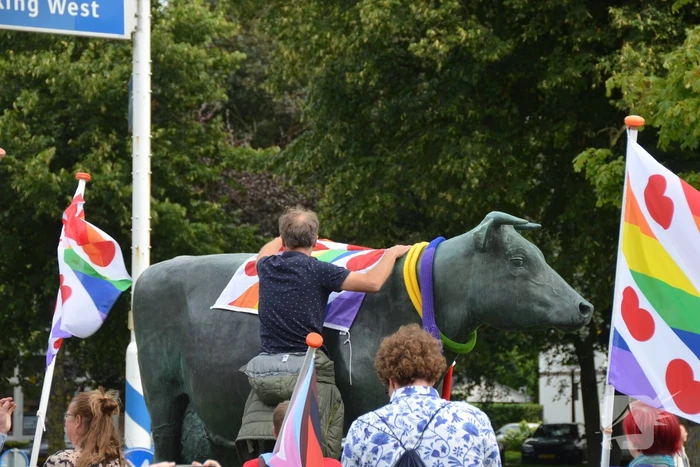 Vreedzame LHBTIQ demonstratie