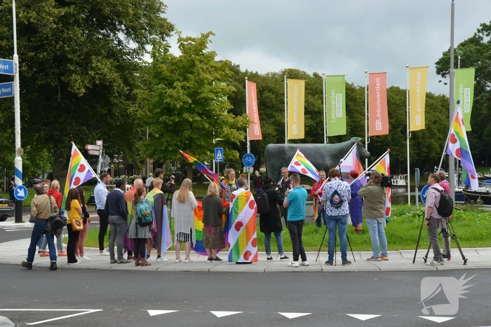 Vreedzame LHBTIQ demonstratie