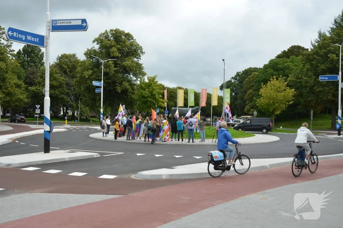 Vreedzame LHBTIQ demonstratie