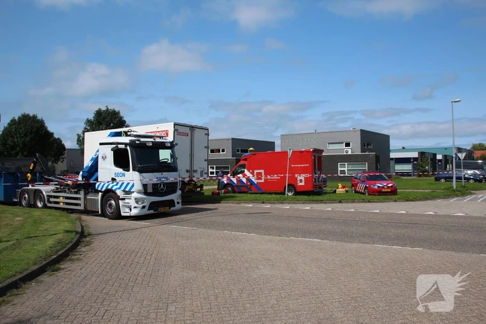 Drugslab in bedrijfspand Industrieterrein Noordersluis