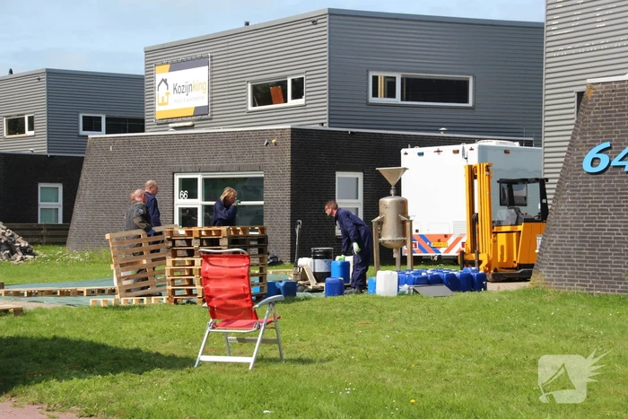 Drugslab in bedrijfspand Industrieterrein Noordersluis