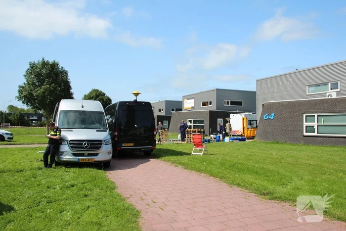 Drugslab in bedrijfspand Industrieterrein Noordersluis