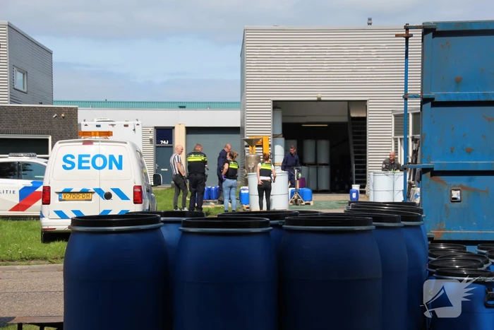 Drugslab in bedrijfspand Industrieterrein Noordersluis