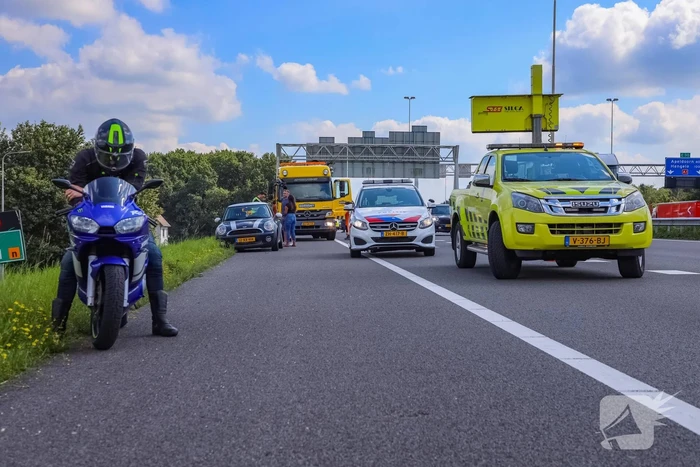 Kop-staart botsing knooppunt Hoevelaken