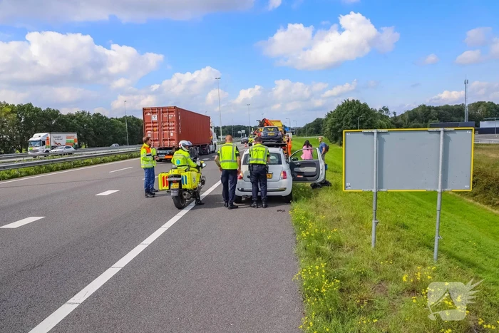 Kop-staart botsing knooppunt Hoevelaken