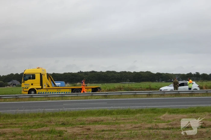 Militair betrokken bij ongeval op Rijksweg