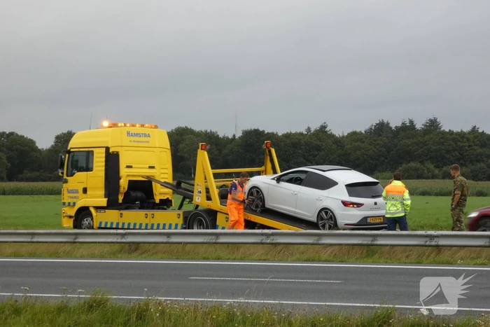 Militair betrokken bij ongeval op Rijksweg