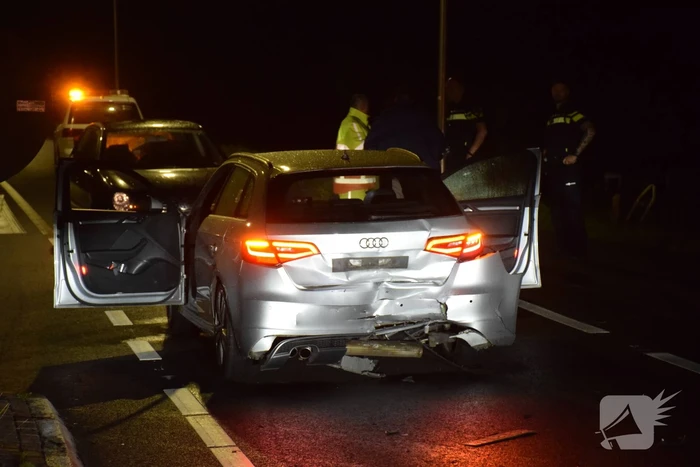 Personenauto gaat ervandoor na fors ongeval