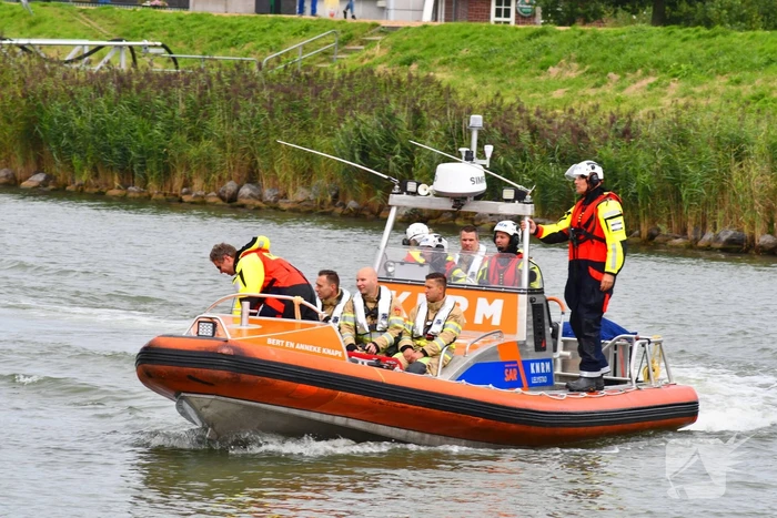 Brand op motorschip