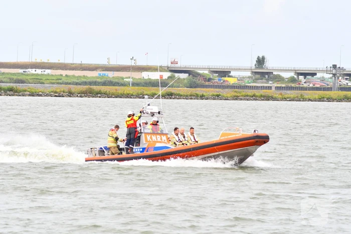 Brand op motorschip