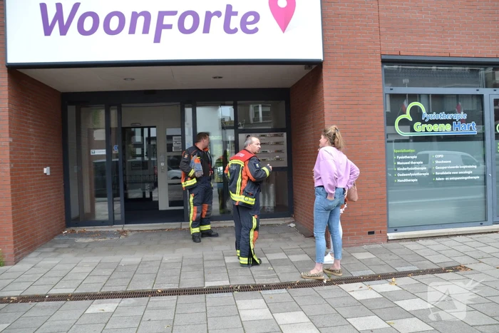 Brand in pand van woningcorporatie Woonforte