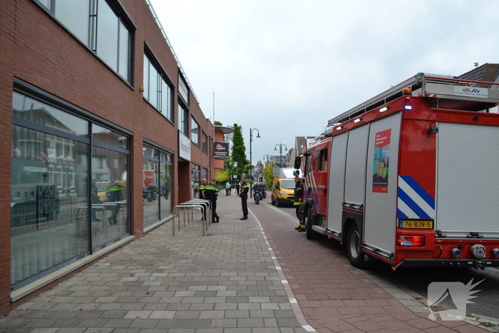 Brand in pand van woningcorporatie Woonforte