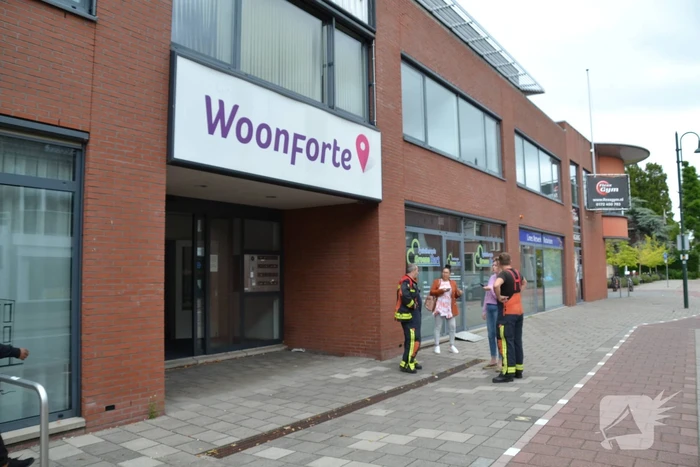 Brand in pand van woningcorporatie Woonforte