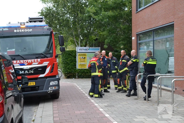 Brand in pand van woningcorporatie Woonforte