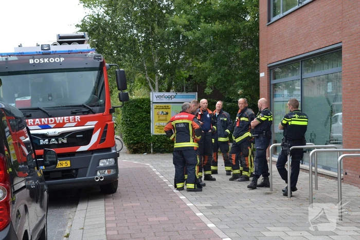 Brand in pand van woningcorporatie Woonforte