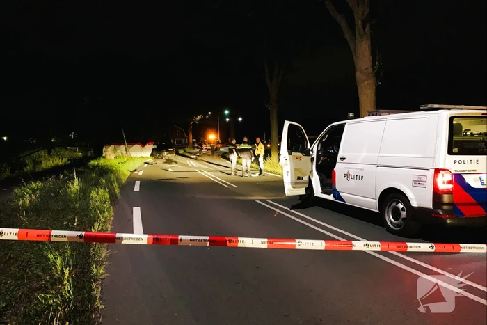 Dode en gewonden bij frontale botsing, verdachte aangehouden