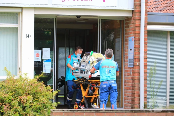 Traumahelikopter landt voor complicaties met baby