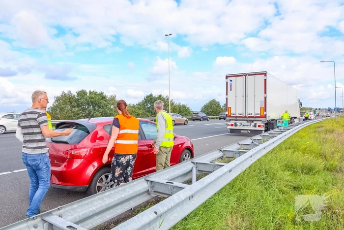 Twee ongevallen op snelweg