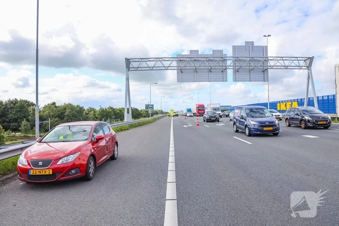 Twee ongevallen op snelweg