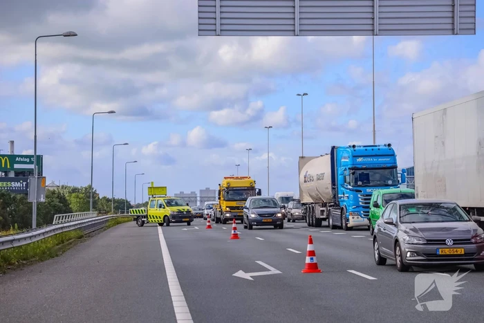 Twee ongevallen op snelweg
